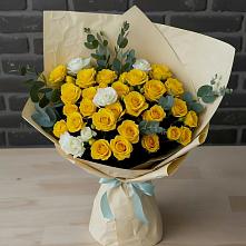 Букет цветов из:  Розы #REPLACE_PRED# Обнинске