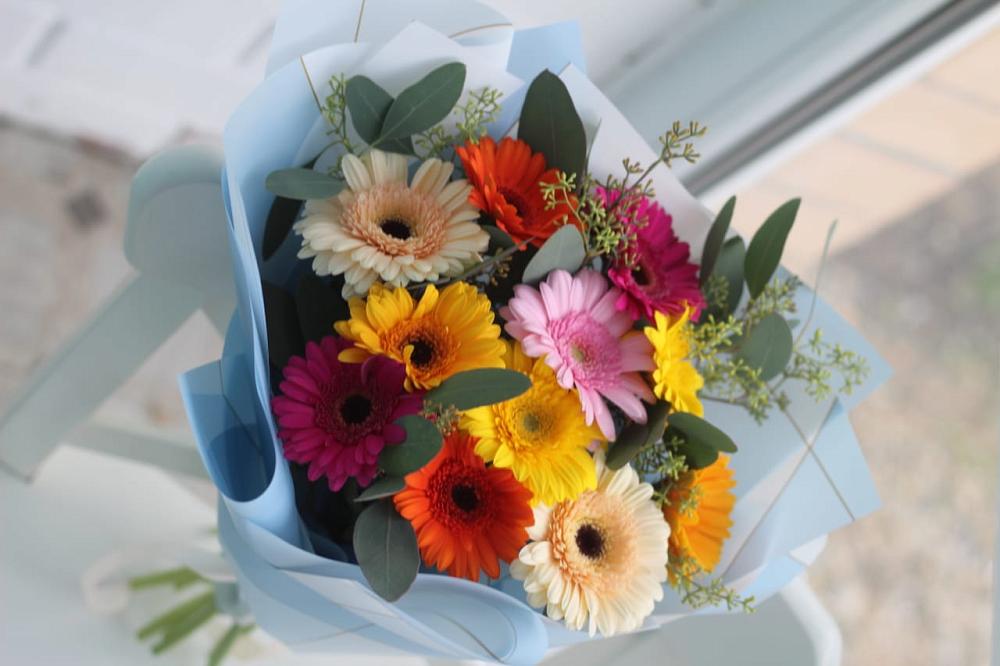 Букет цветов из: Герберы в Обнинске