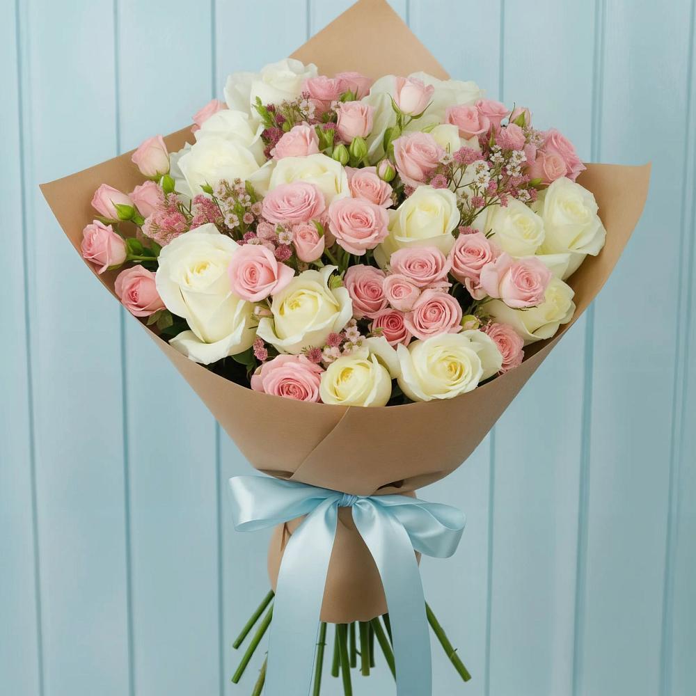 Букет цветов из: Розы в Обнинске