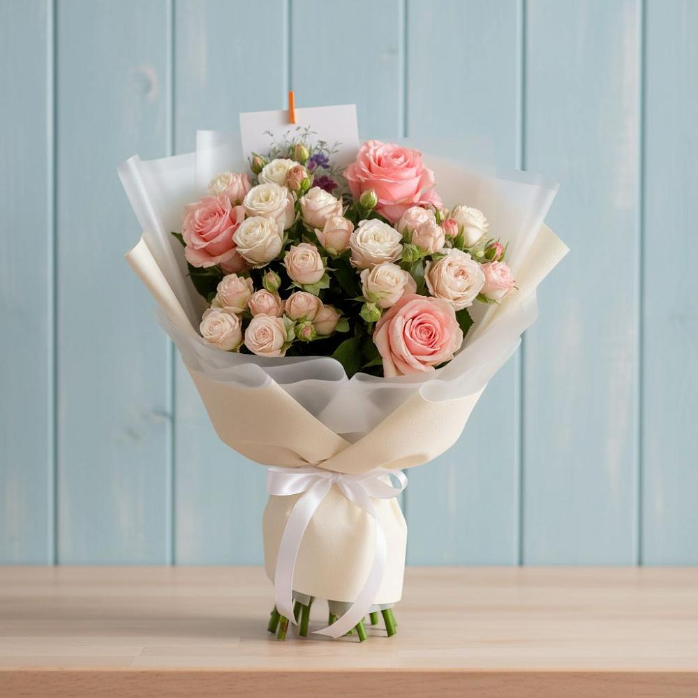 Букет цветов из: Розы в Обнинске