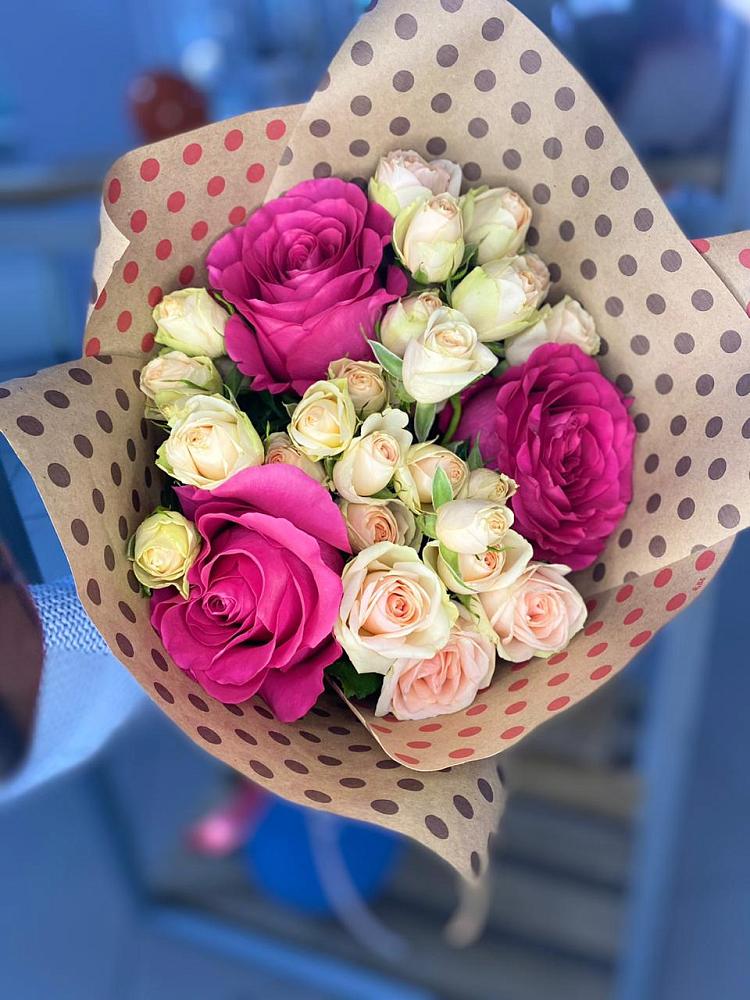 Букет цветов из: Розы в Обнинске