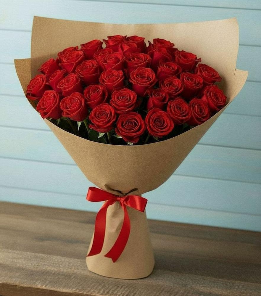Букет Красные розы Милано в Обнинске