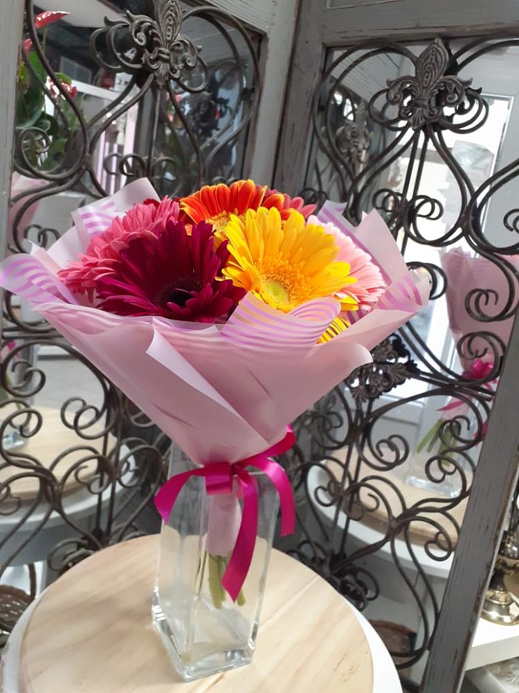 Букет цветов из: Герберы в Обнинске