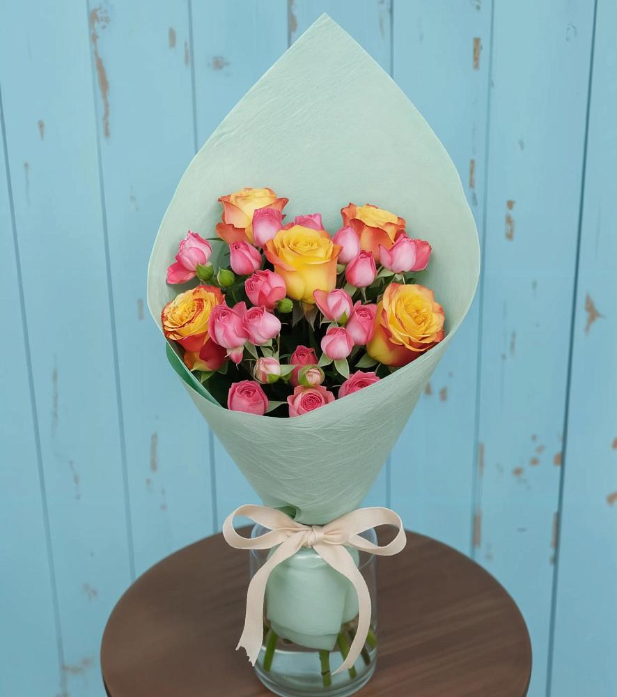 Букет цветов из: Розы в Обнинске