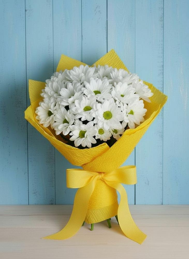 Букет цветов из: Хризантемы в Обнинске