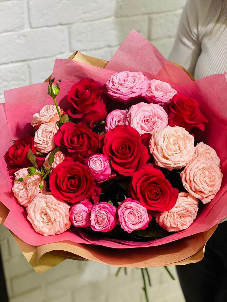 Букет цветов из: Розы в Обнинске