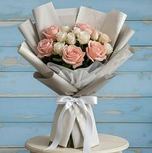 Букет цветов из:  Розы #REPLACE_PRED# Обнинске