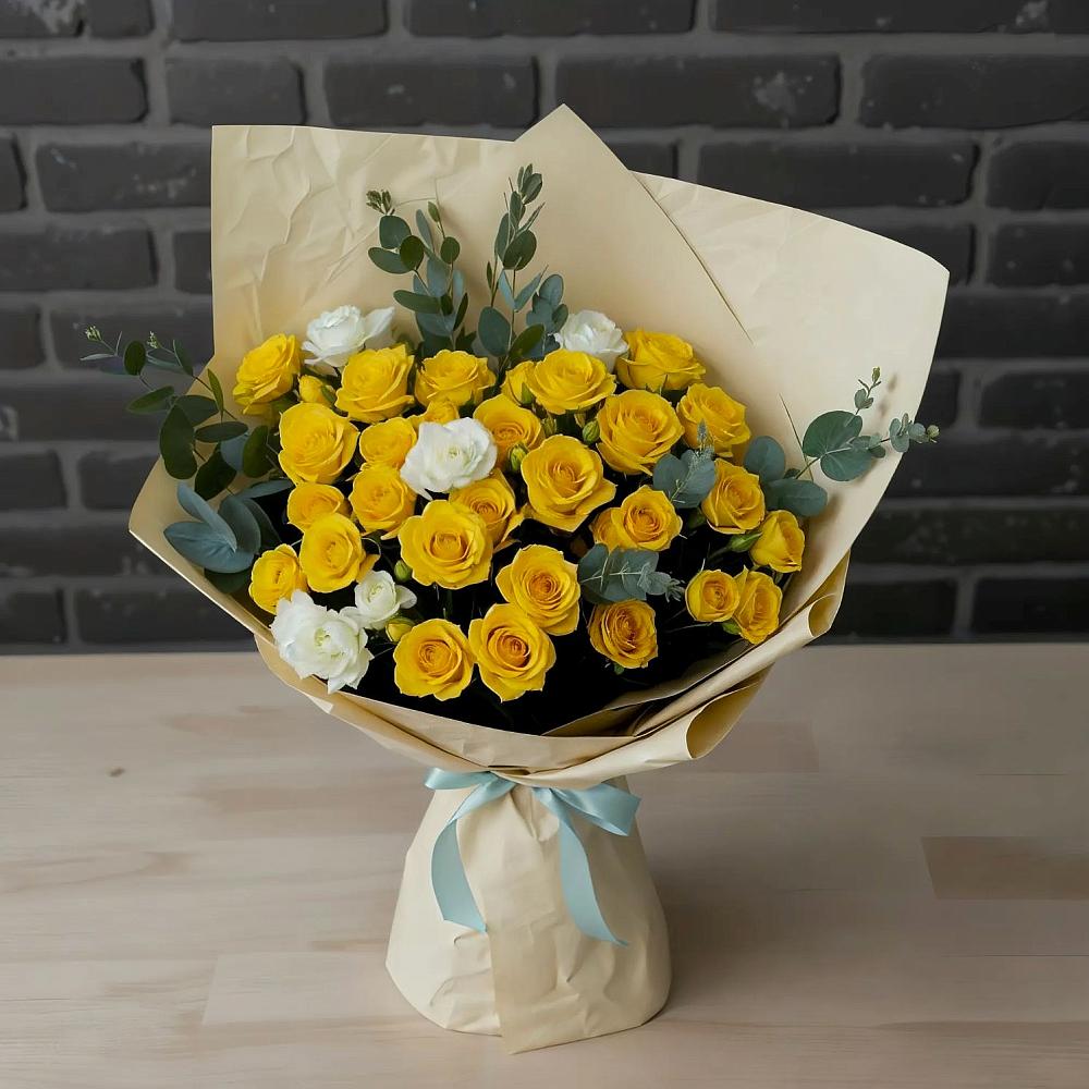 Букет цветов из: Розы в Обнинске