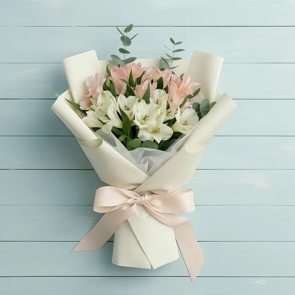 Букет цветов из: Альстромерии в Обнинске