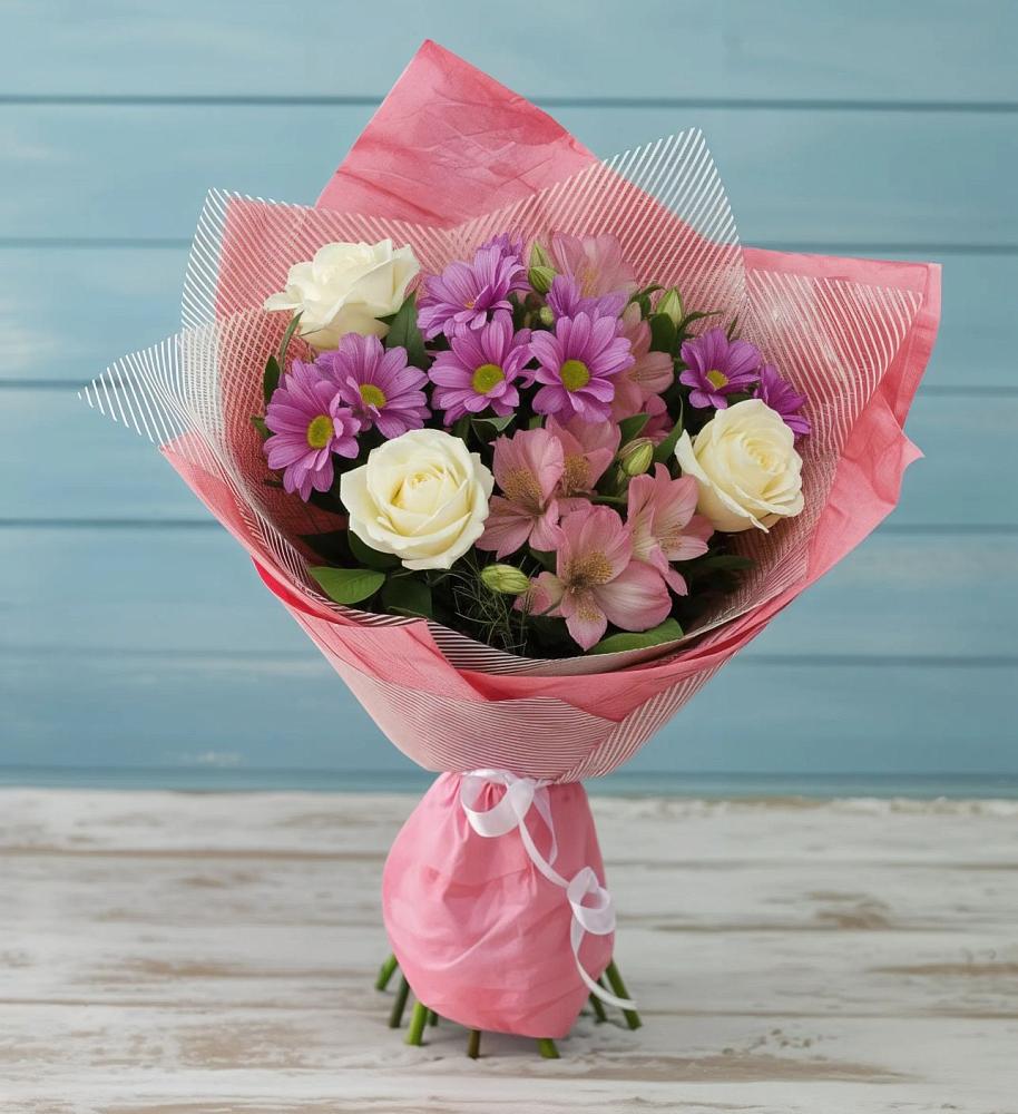 Букет цветов из: Герберы в Обнинске