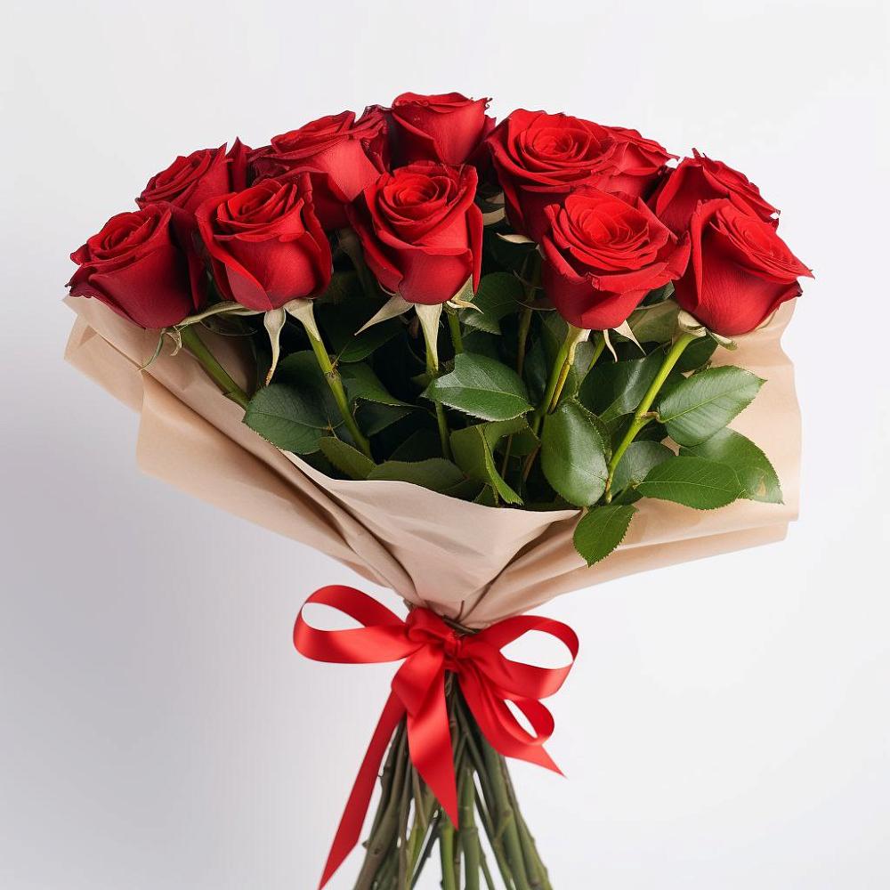 Букет 11 Красных роз Эдлесс Лав в Обнинске